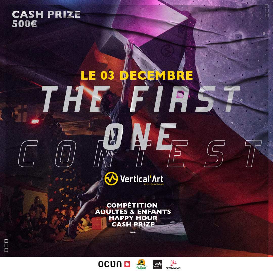 Premier Contest Vertical'Art Orléans "The first one" samedi 3 décembre 2022