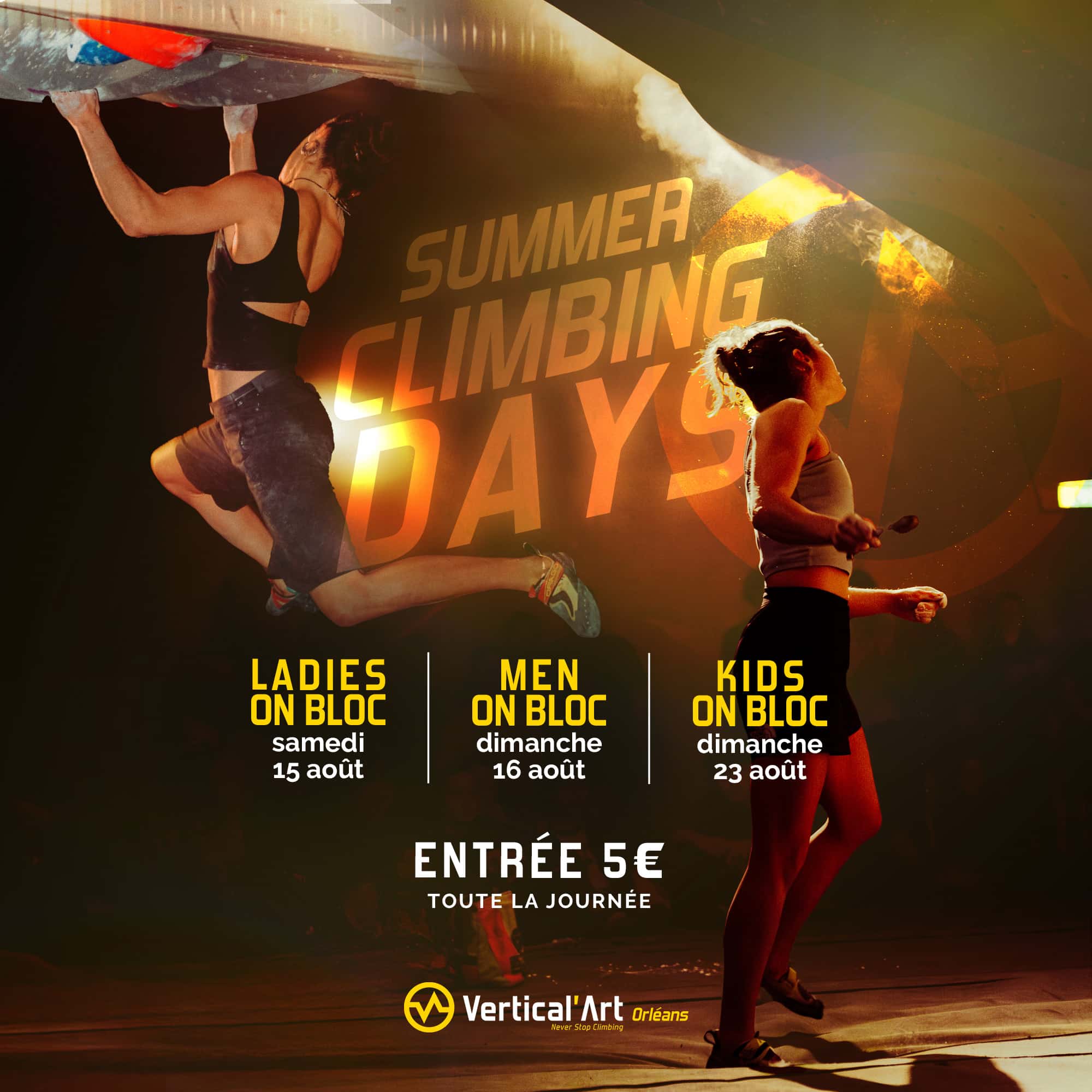 SUMMER CLIMBING DAYS - Orléans - Insta 1